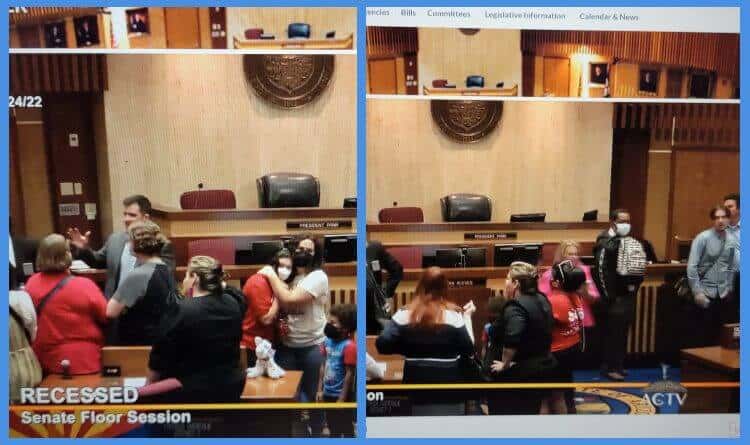 Insurrection Ignore By The Media – Arizona Senate Evacuated After Pro-Choice Rioters And Teachers Breach Security (Videos)