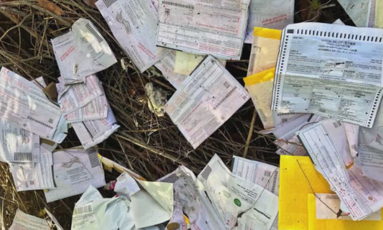 Mysteriously Discarded Ballots That Were Found On A Highway Have Been Verified And Most Of Them Will Be Included In The Election Results - USA SUPREME