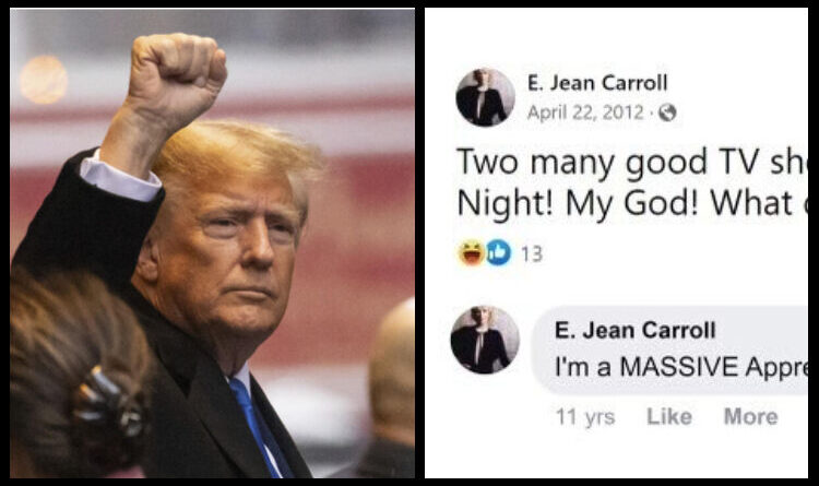 Screenshot: Old Resurfaced Tweet Reveals That E. Jean Carroll Loved Trump Until He Decided To Run For Office