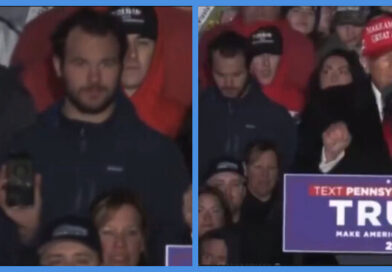 Video: Mysterious Figure at Trump Rally Sparks Security Concerns – What’s on His Phone Raises Conspiracies