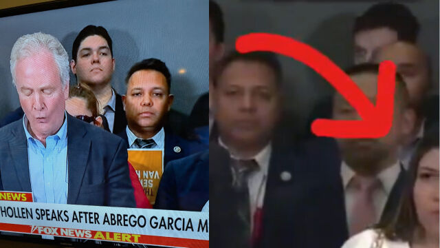 Video: Chris Van Hollen Had NO IDEA Who She Was — Slow-Mo Clip of MS-13 Wife’s Reaction Is Straight Comedy